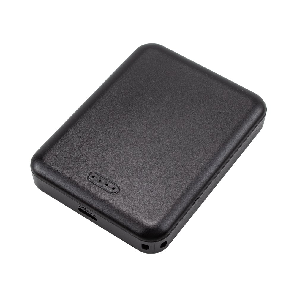 2024 New Top Ranking Products Black Magnetic Wireless Power Bank 5000Mah Portable Charger Power Banks Station Custom Logo