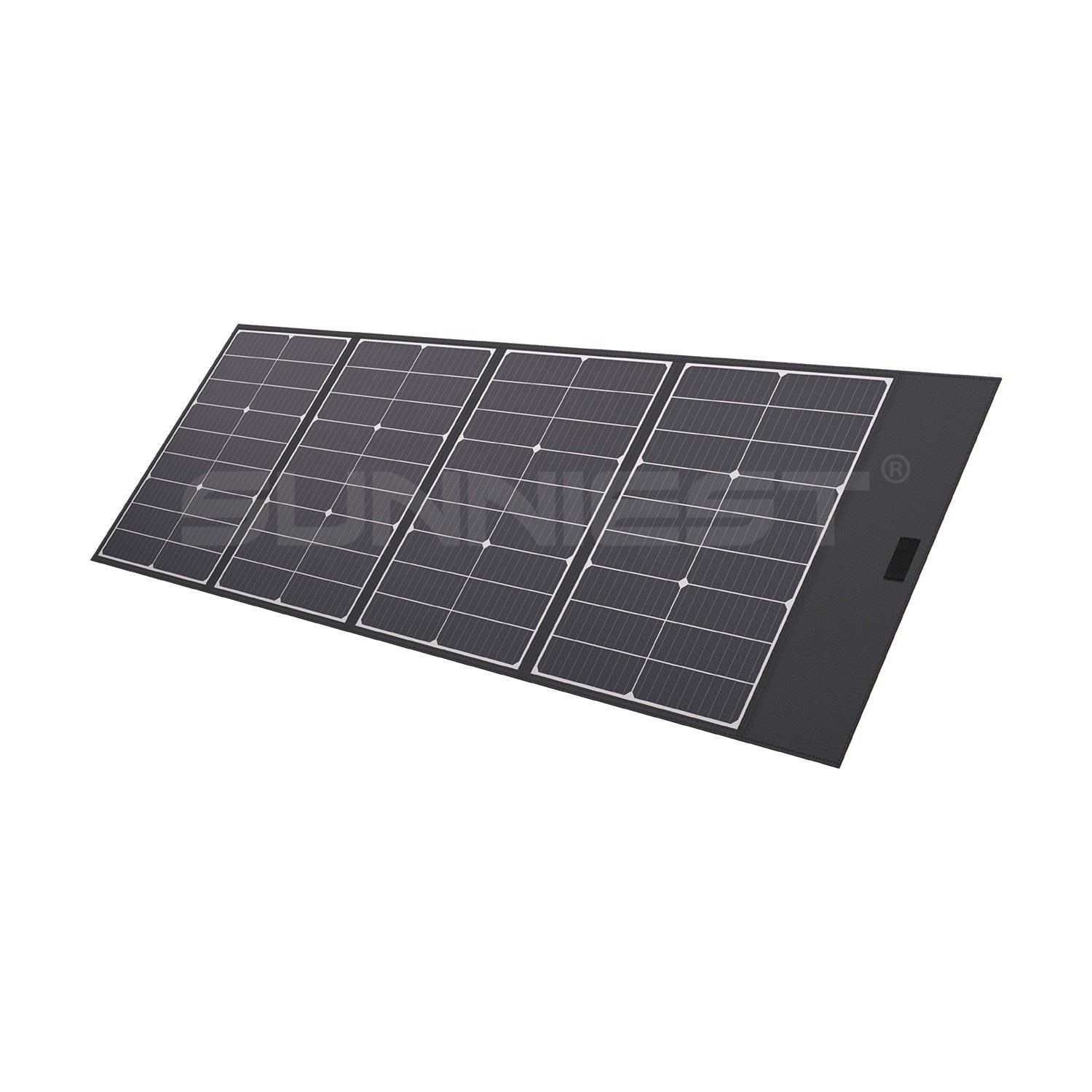 100W Portable Solar Panel Foldable Solar Panel Suitcase with Adjustable Kickstand, Solar Charger for Solar Generator Camping