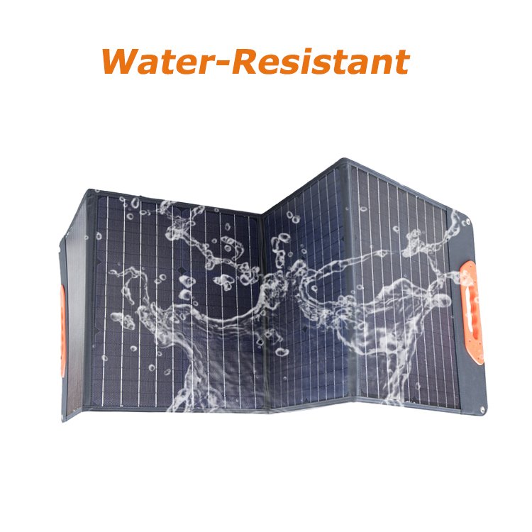 IP65 Waterproof Solar Panels Cell High Quality Flexible 120W Foldable Solar Panel Power Charger With CE FCC Certification