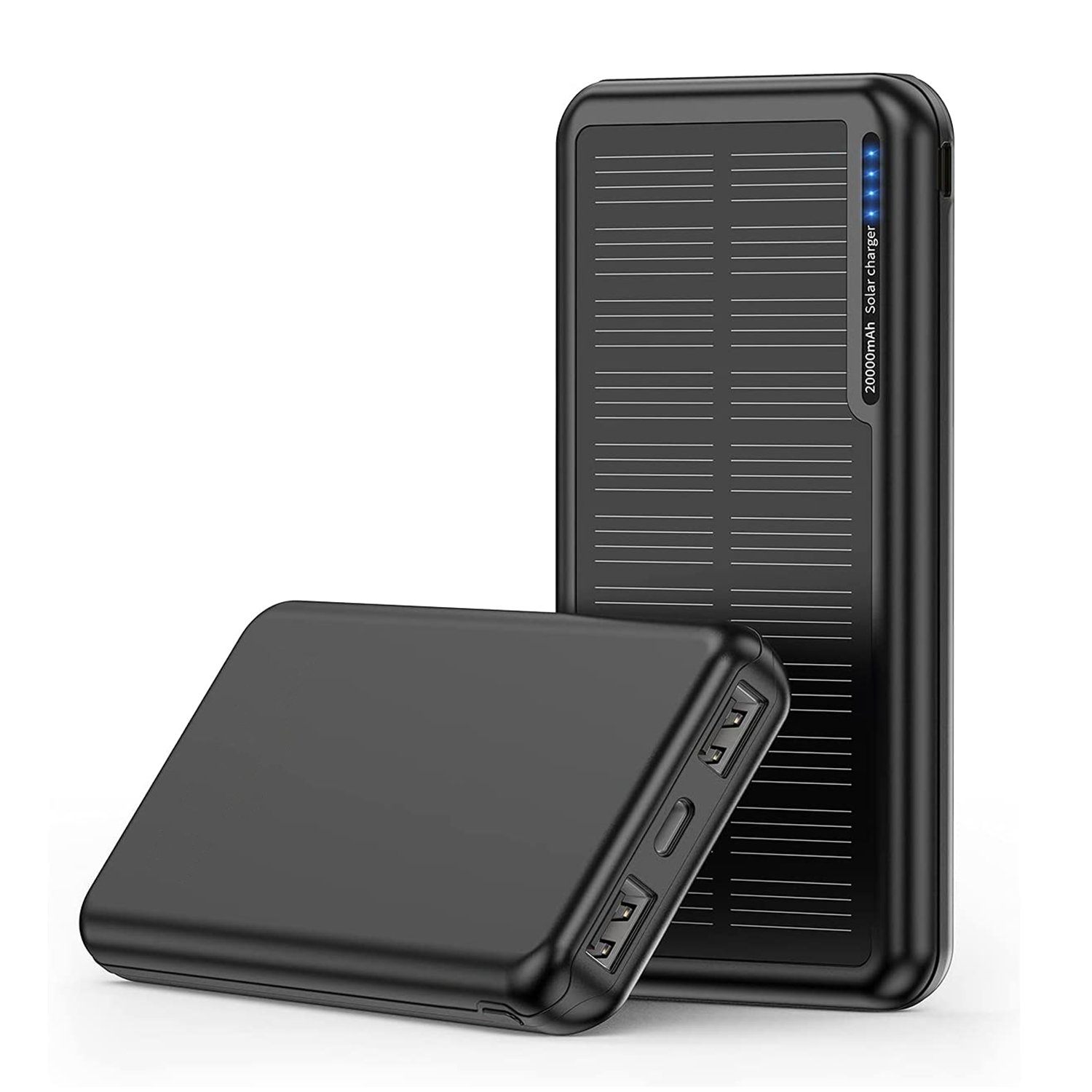 High-Efficient 10000mAh Solar Power Bank Charger 20000mAh Solar Charger for Mobile Phones/Tablet PCs/Other Electronics