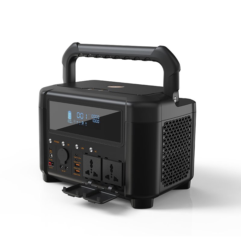 Factory price1200w Power Bank Camping Solar Portable Power Station Generator 1200w power bank