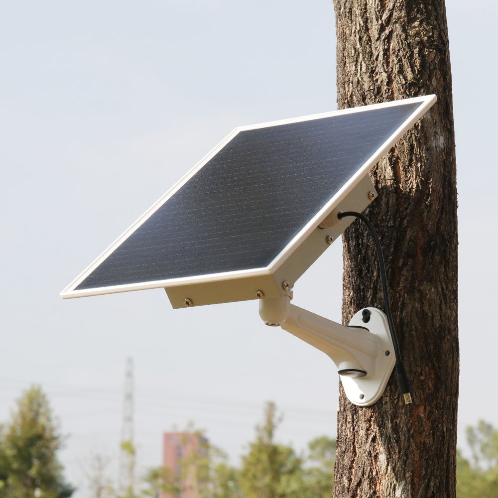 TecDeft 12v Solar Panel Kit With Battery 20000mah Outdoor Solar Charger Panel solar panel with battery 12v For CCTV camera