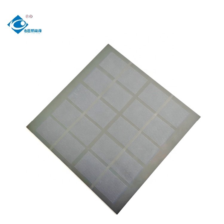 All Black 5.5W ETFE Modern Flexibility Solar Panels ZW-190190-MP PET Photovoltaic Solar Panel 5V Mini Solar Panel Charger