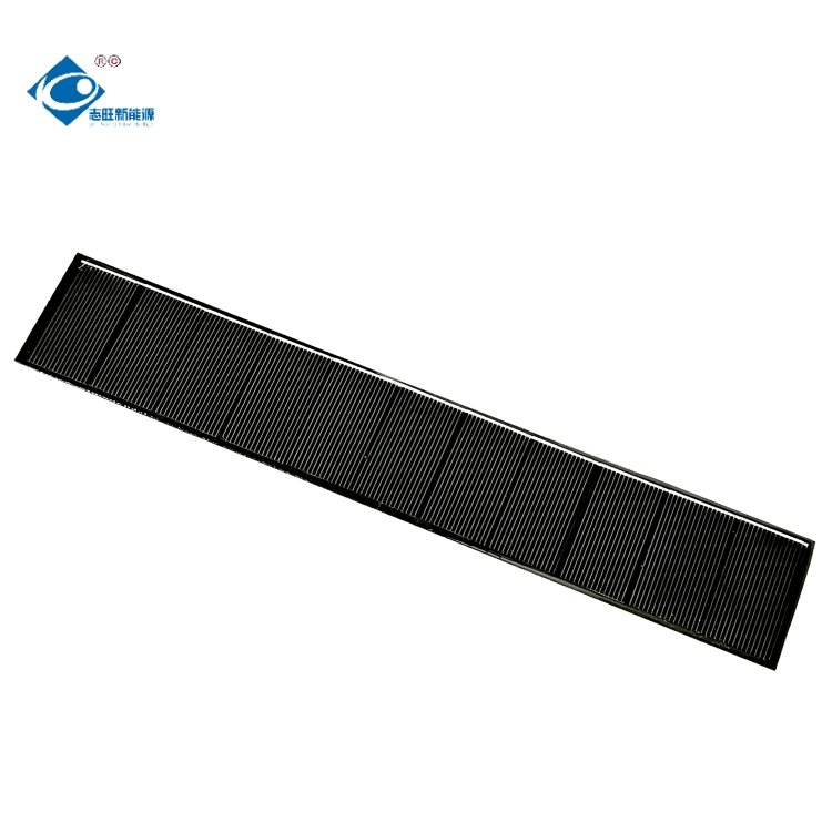 ZW-25443 Poly Epoxy Resin Solar Panel 5.5V RV Camping Portable Solar Panel 1.65W Lightweight Silicon Solar Panel Charger
