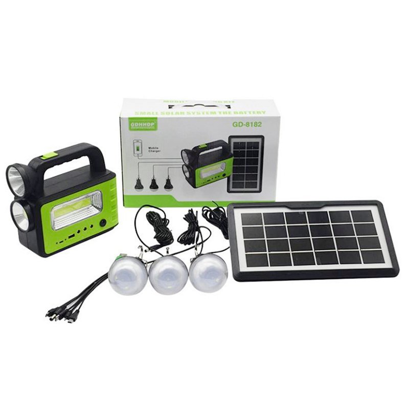 Fast Charging Solar Charging Small Solar System For Outdoor Solar Light Kits