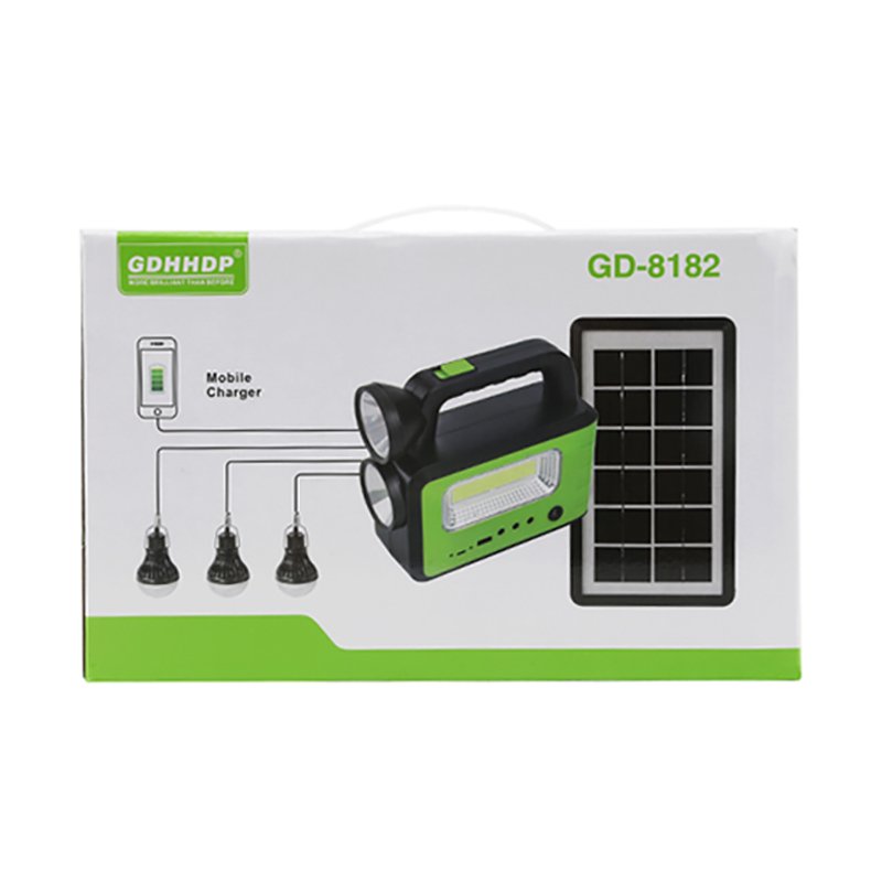 Fast Charging Solar Charging Small Solar System For Outdoor Solar Light Kits