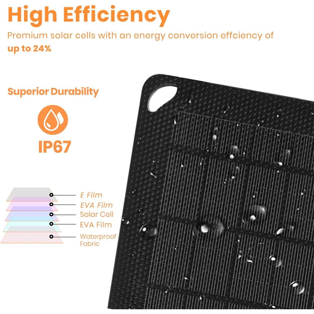 YGL01 7w portable foldable solar panel outdoor emergency charger for phone and power bank