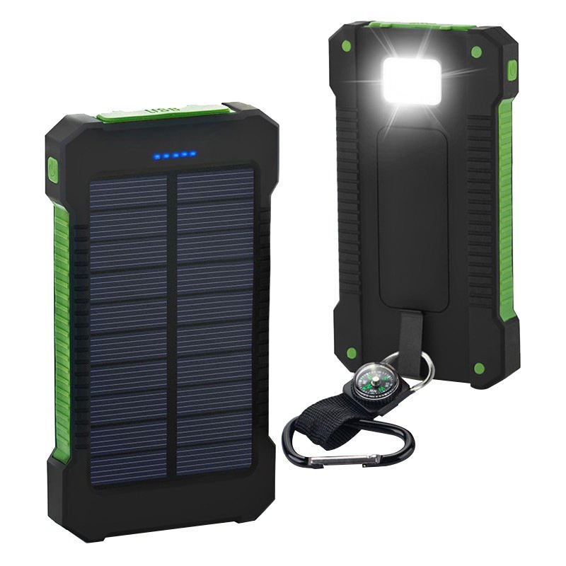 High-Efficient 10000mAh Solar Power Bank Charger 20000mAh Solar Charger Mobile Phones/Tablet PCs/Other Electronics High Solar