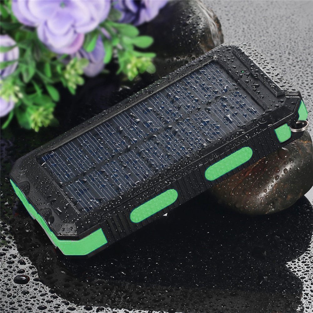 solar Power Banks High Quality Portable Solar Panel Charger 20000mah Waterproof Solar Power Bank 20000mah