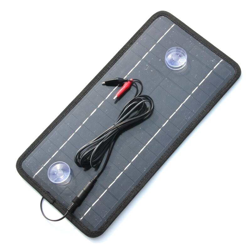 Car Solar Charger 4.5W 18V Solar Panel Charger For 12v Car Boat Motorcycle automobile motor vehicle Battery mppt solar charger