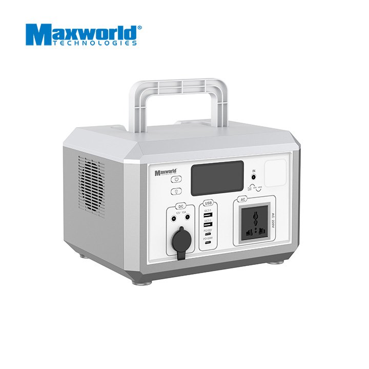 Lifepo4 Outdoor 500w Solar Generator Portable Power station AC 220V Output UPS