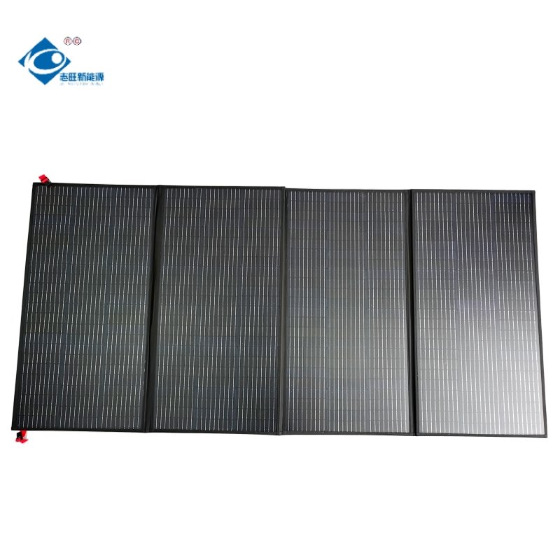 36V Collapsible solar panels Charger ZW-4-400W36V RV Camping Portable Solar Panel 400W ETFE Coating Mono Solar Panels