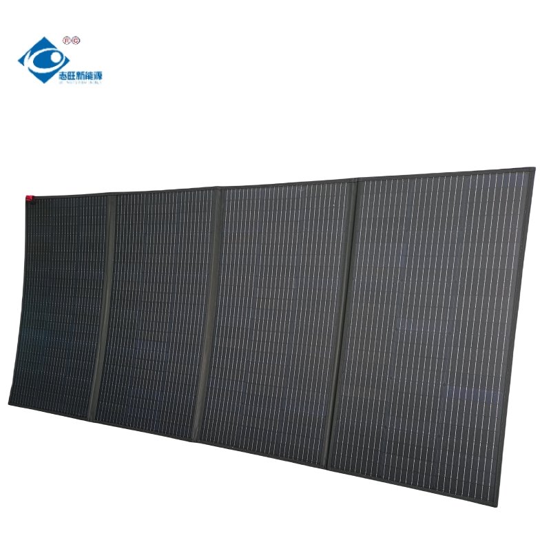 36V Collapsible solar panels Charger ZW-4-400W36V RV Camping Portable Solar Panel 400W ETFE Coating Mono Solar Panels