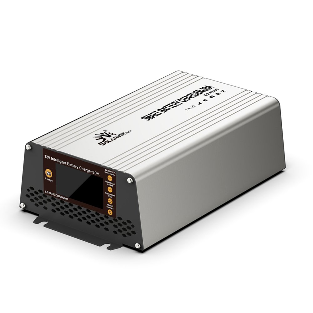 12 Volt 24 Volt Battery Charger,12A 20A 30A 40A Battery Charger For STD Agm Gel Lead Acid Lithium/Lifepo4 Battery