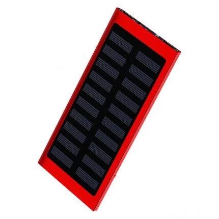 2024 Best Selling Electronic Product 10000mAh Ultra Slim Outdoor Portable Mobile Solar Charger Power Bank
