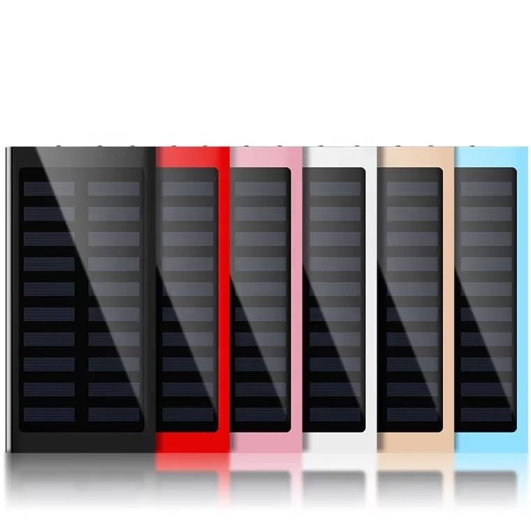 2024 Best Selling Electronic Product 10000mAh Ultra Slim Outdoor Portable Mobile Solar Charger Power Bank
