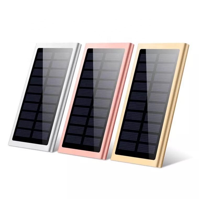 2024 Best Selling Electronic Product 10000mAh Ultra Slim Outdoor Portable Mobile Solar Charger Power Bank