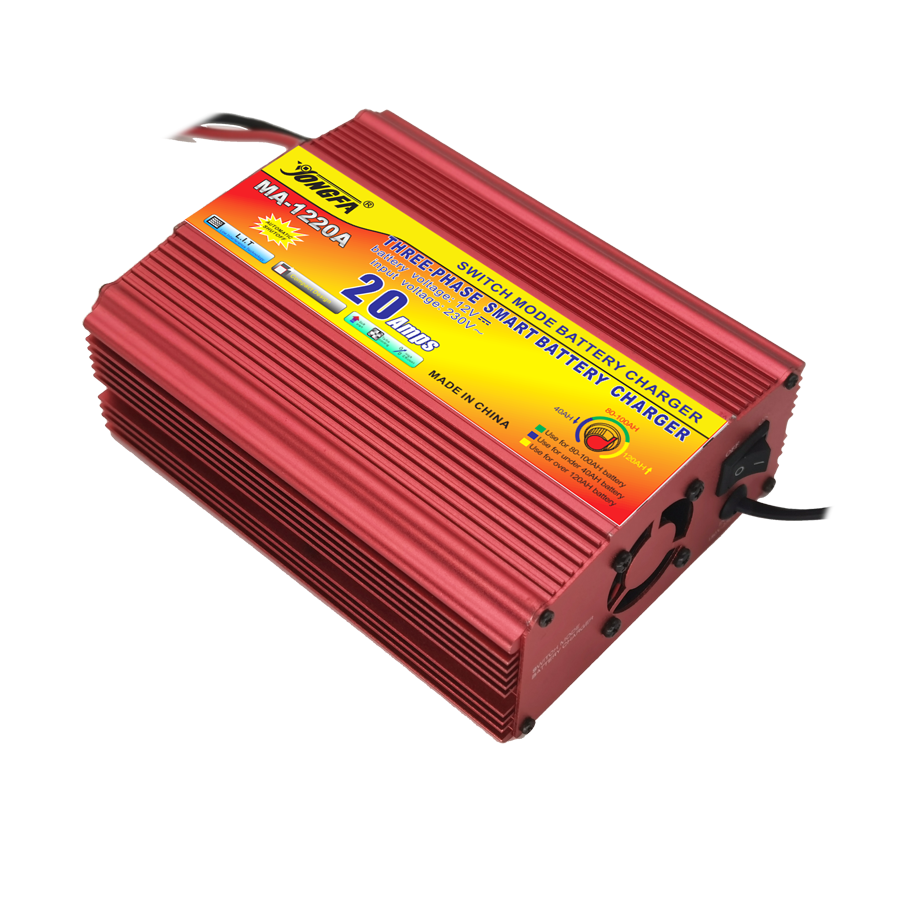 YongFa 12V 20A Smart Solar Universal Battery Charger Car Charger Portable Charger