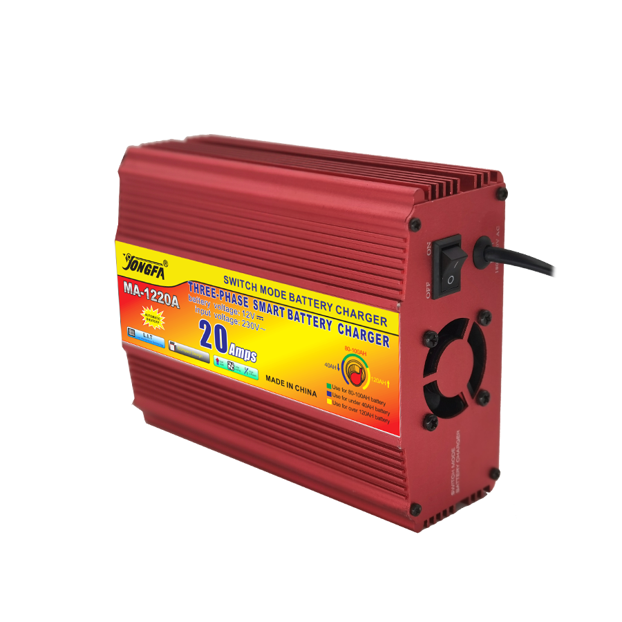 YongFa 12V 20A Smart Solar Universal Battery Charger Car Charger Portable Charger