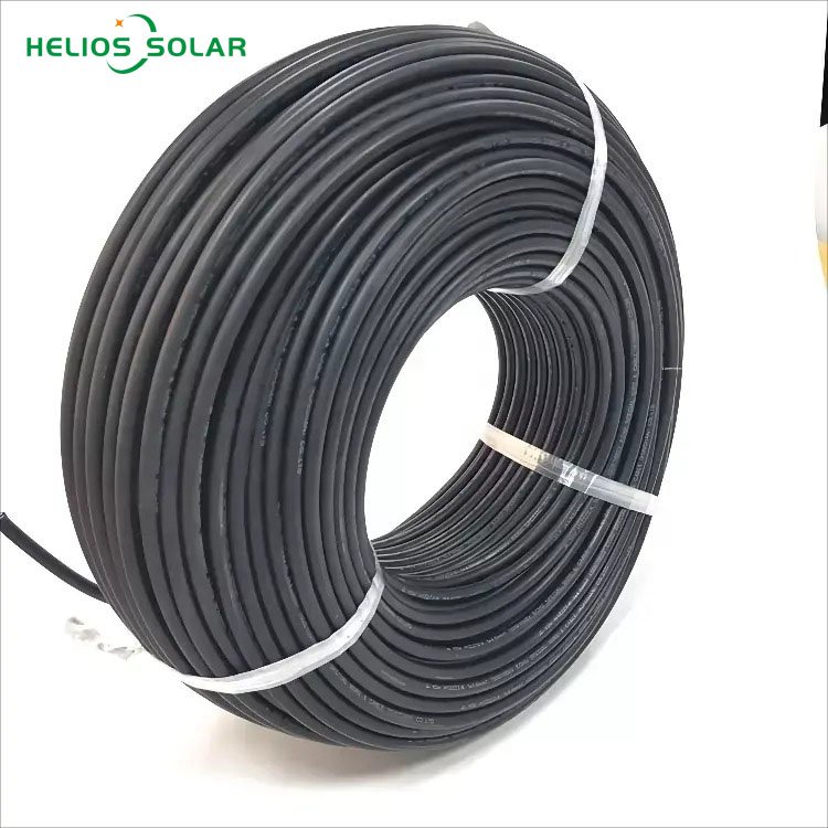 Helios solar flexible 1000v 2.5mm2 4mm2 6mm2 solar photovoltaic solar cable connector for photovoltaic solar installations