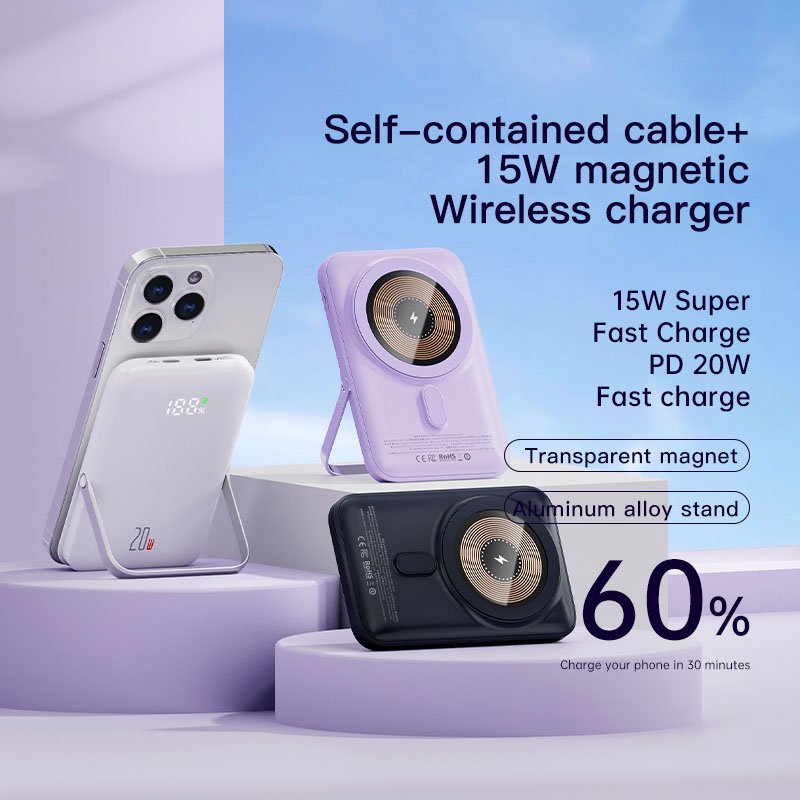 New Product Power Bank 10000 mAh 20W Laptop Tablet Mobile Phone Portable Power Bank External Battery Pack Charger