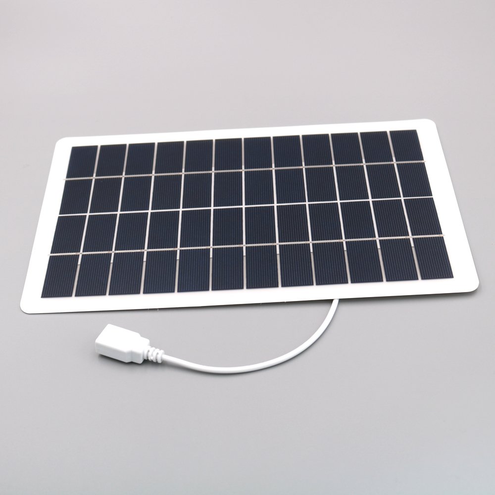5V 2W 4W 5W 7.5W Output USB Solar Battery Charger USB Female port Charge Regulators Solar Panel