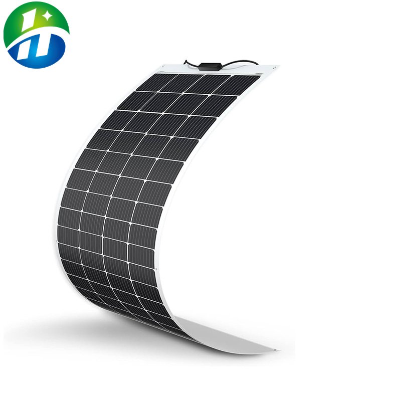 Chinese suppliers solar panels price 200w All black flexible solar panel lowest price solar panels