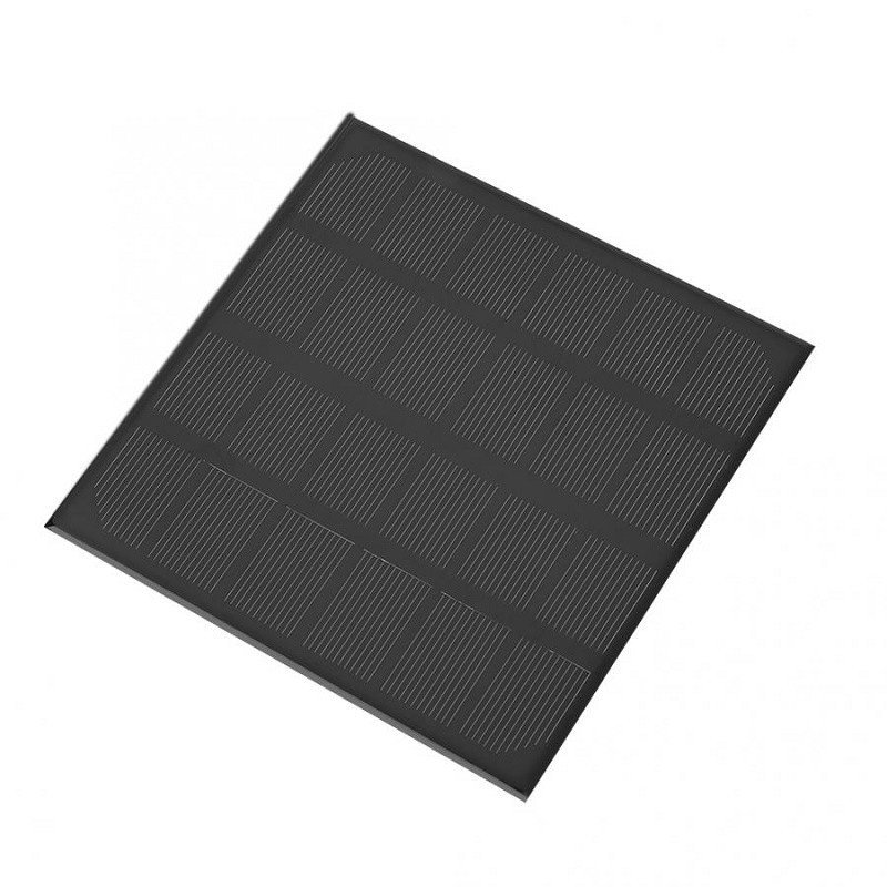 BUHESHUI 6V 3W Monocrystalline Silicon Solar Panel Mini Solar Power System Solar Panel Mini USB Panel Mount DIY Solar Charger
