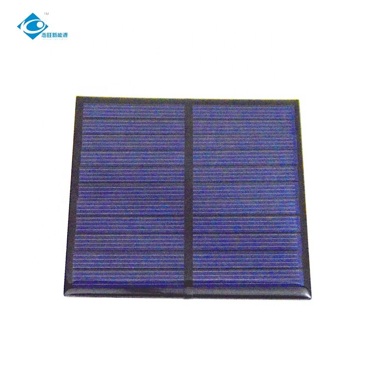 5V Epoxy Adhesive Solar Panel ZW-8484 Epoxy Resin Solar Panel 1W Mini Solar Panels Power Charger