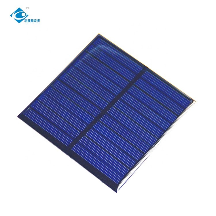 5V Epoxy Adhesive Solar Panel ZW-8484 Epoxy Resin Solar Panel 1W Mini Solar Panels Power Charger