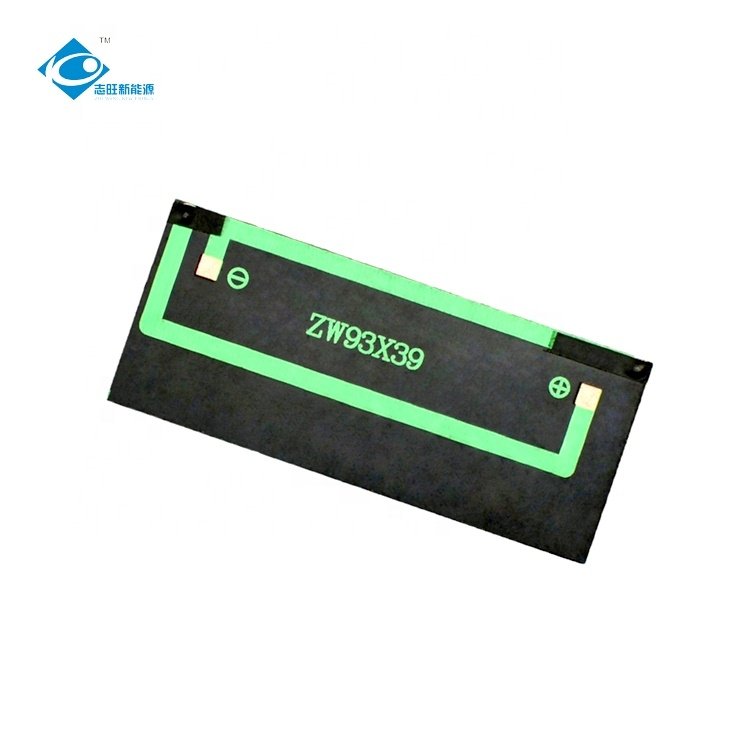 ZW-9339 Lightweight Mini Solar Panels 2V Waterproof Solar Controller Charger 0.45W Transparent Epoxy Solar Panel