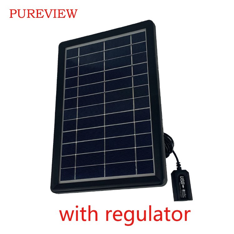 Hot Selling Small Cell Home Power System Portable Battery Regulator Charger for Sale 6V6w Mini Solar Panel