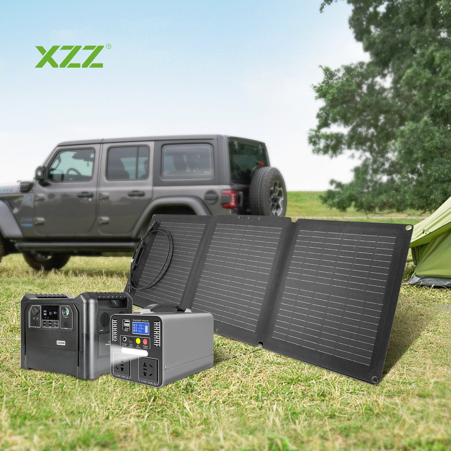60W 100W 200W Foldable solar Panel Portable Folding solar Panels