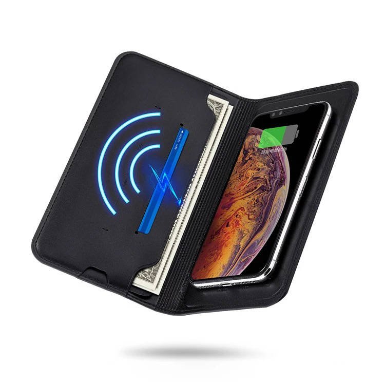 Factory Price Wallet Power Bank with 6800mah Wireless Charging