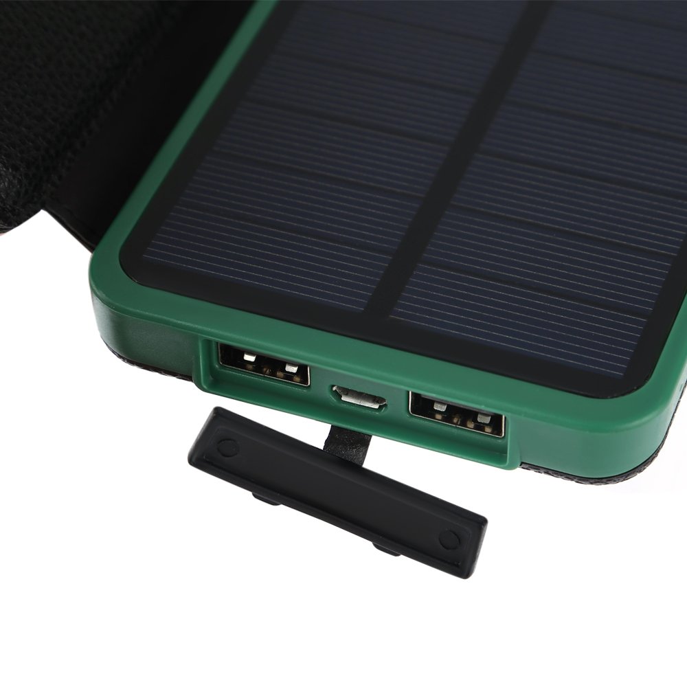 waterproof solar power bank 30000mah solar power bank Solar Charger Waterproof Solar Energy Power Bank with LED Torch Flashlight