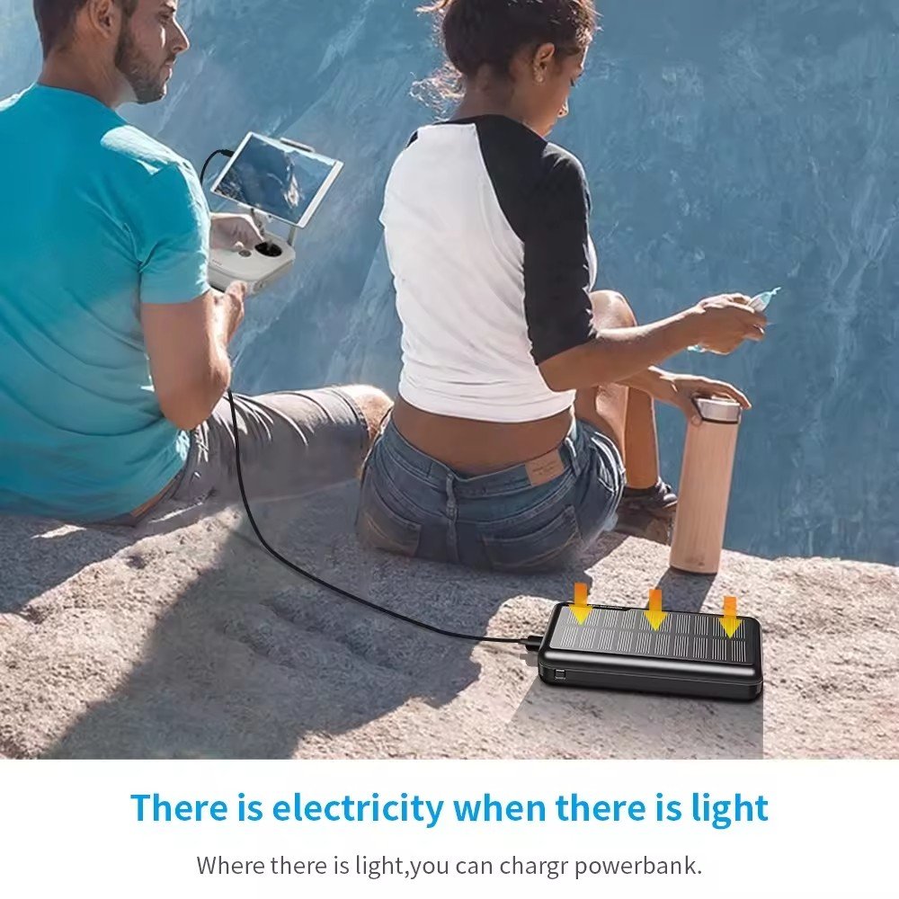 Multi-Purpose Portable high capacity 30000Mah Branded Battery Charger Solar Power Bank