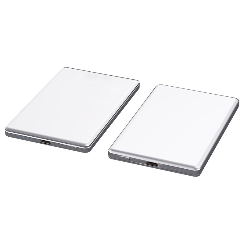 New Arrival Ultra-Thin 5000mAh 15W Fast Charging Portable Power Bank Factory Direct Supply Lightweight Magnetic Wireless Mobile