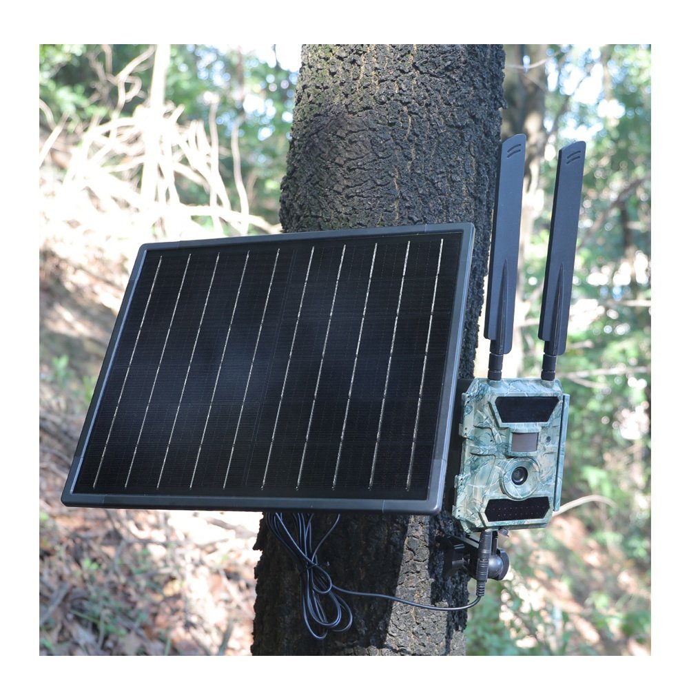 Mini 16w ETFE Solar Panel Charger With Built In 900mah/1800mah Battery Dc 12v For Hunting Trail Camera And Smart Watering Timer