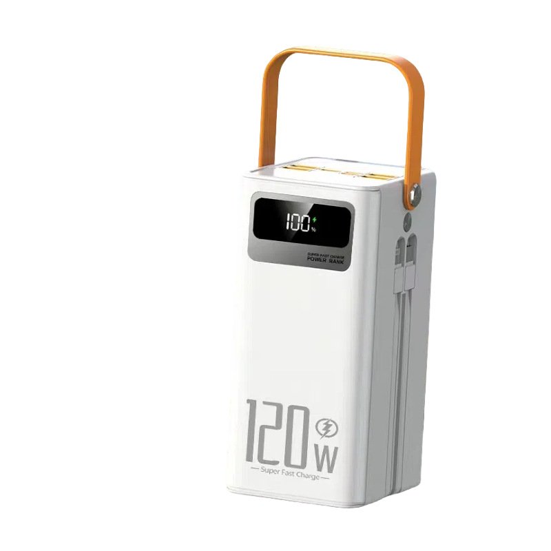 50000mAh Fast Charging Multi Mobile Phone Portable Charger Solar Power Bank with Flash Light
