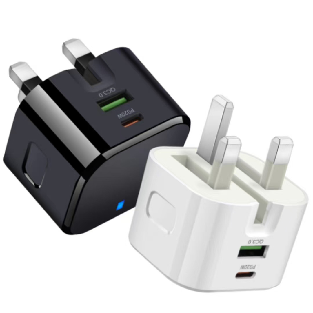20W protective circuitry rapid power compact lightweight quick charge enabled USB fast charger