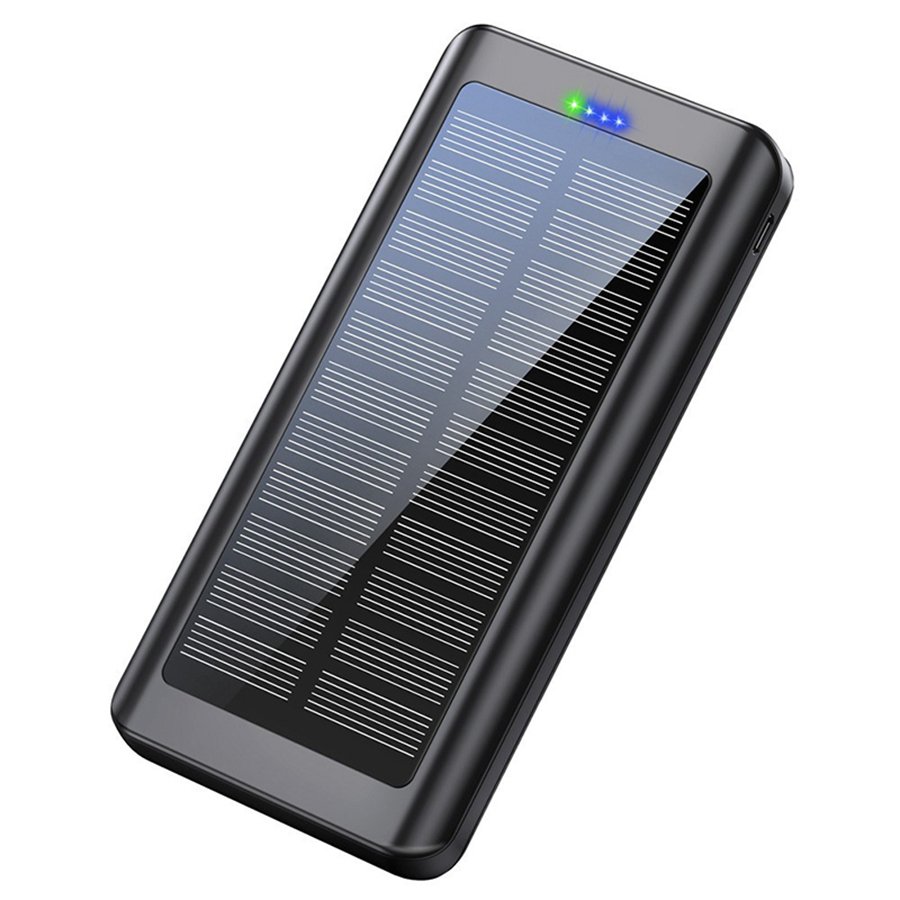 Hot Sale Factory Direct Ultra-Thin Power Bank Outdoor Camping Waterproof 30000Mah Solar Power Bank