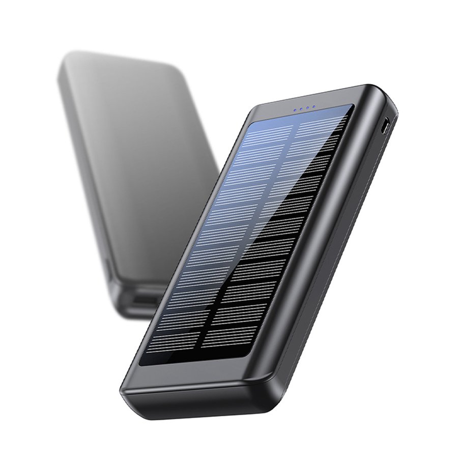 Hot Sale Factory Direct Ultra-Thin Power Bank Outdoor Camping Waterproof 30000Mah Solar Power Bank