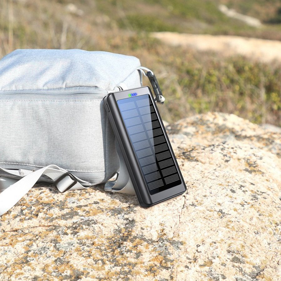 Hot Sale Factory Direct Ultra-Thin Power Bank Outdoor Camping Waterproof 30000Mah Solar Power Bank