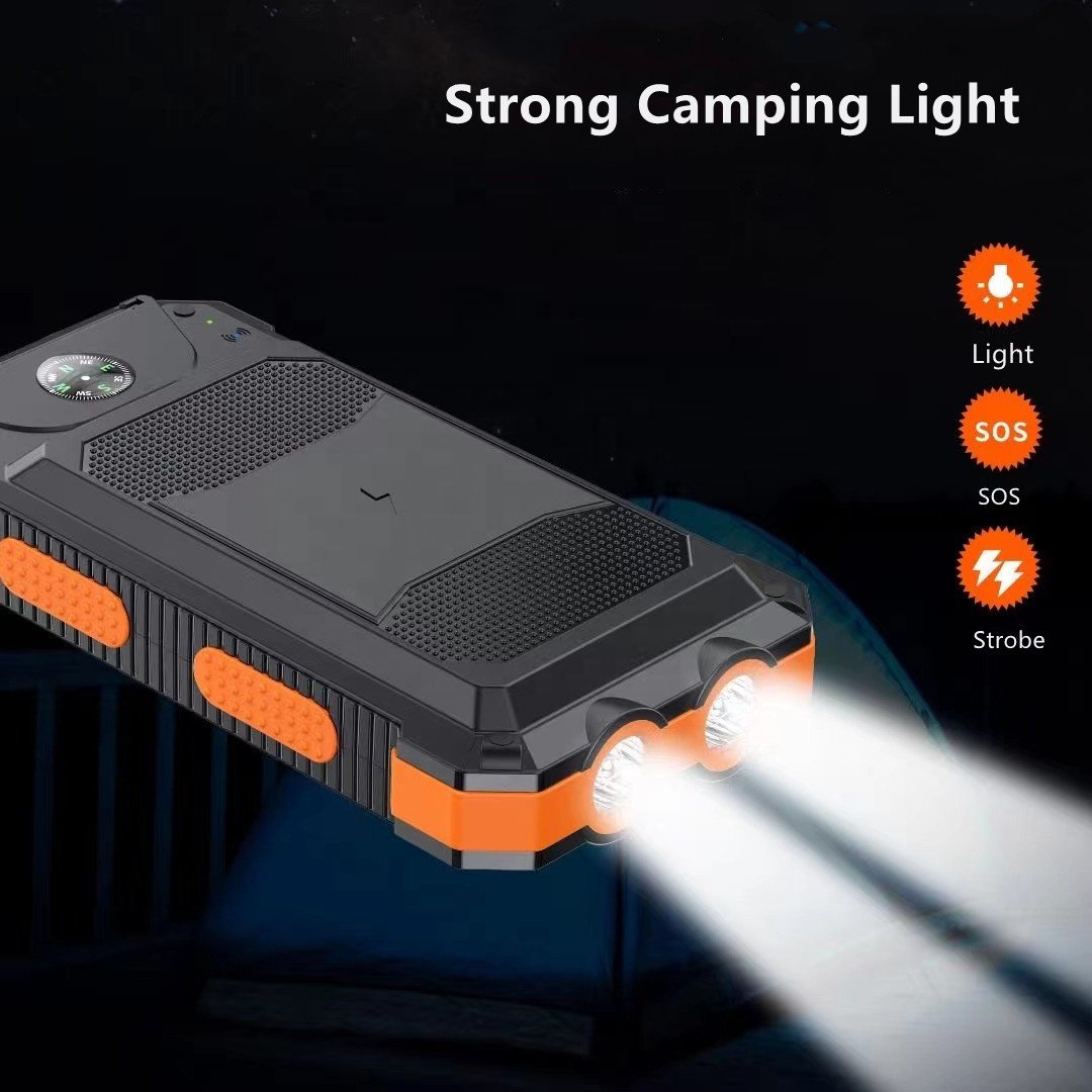 best selling wireless 15w solar powerbank 30000mah power bank solaire charger for cell phone