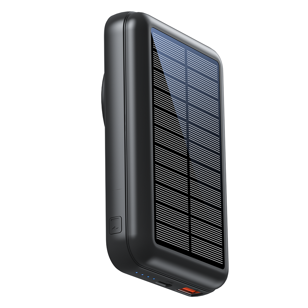 Free Sample OEM Portable Battery Pack USB C High Capacity 10000mAh Magnetic Wireless Charger Mini Fast Charger Solar Power Banks