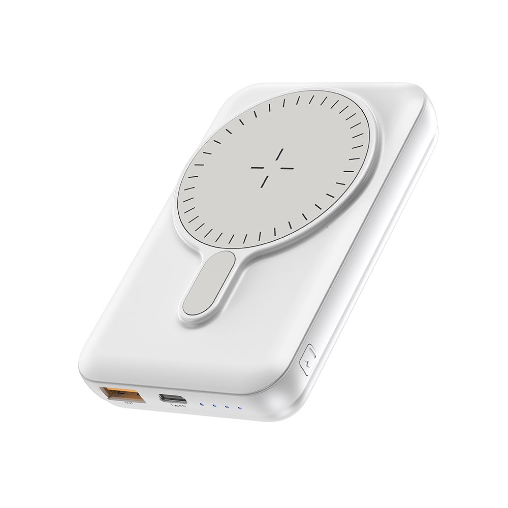 Free Sample OEM Portable Battery Pack USB C High Capacity 10000mAh Magnetic Wireless Charger Mini Fast Charger Solar Power Banks