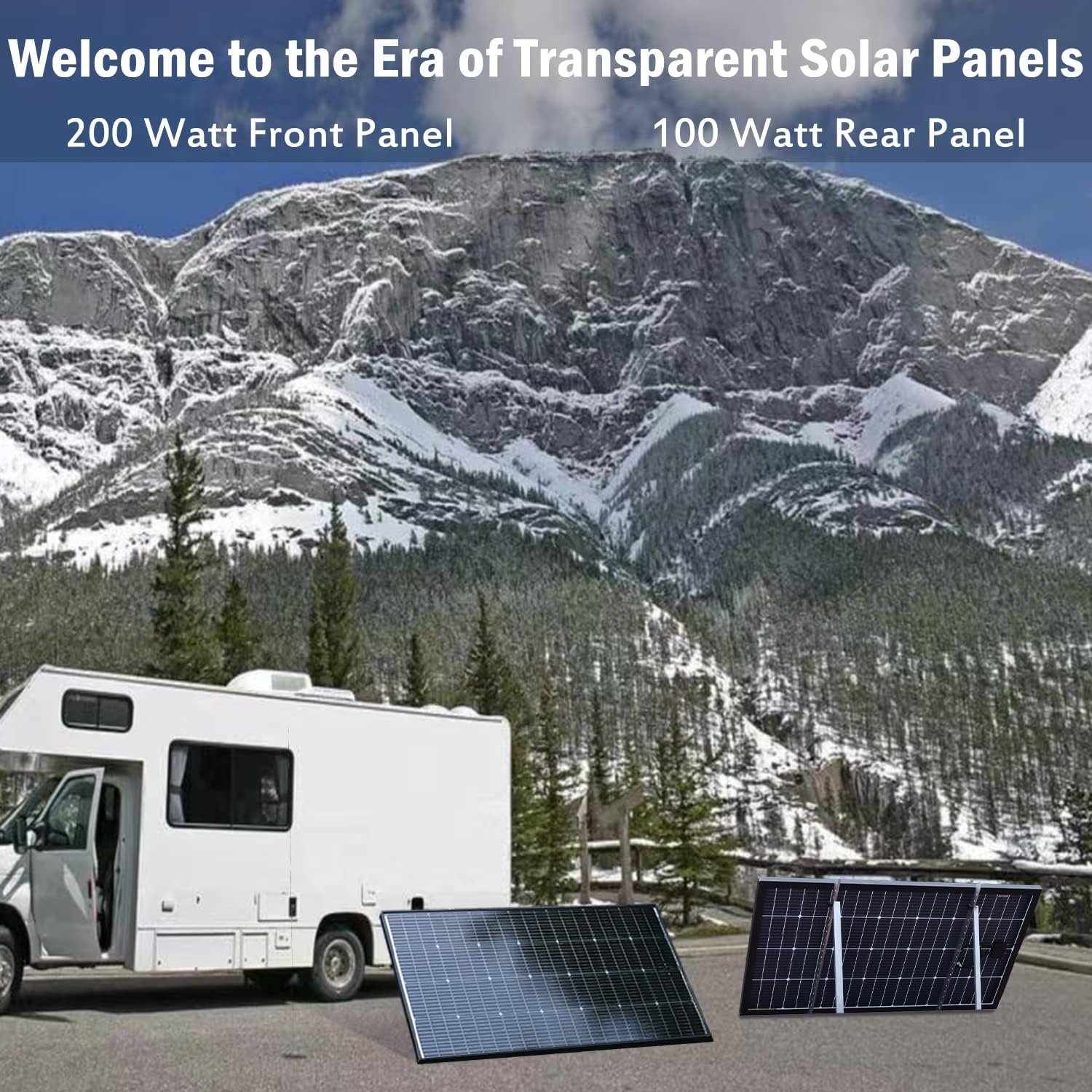 OEM Wholesale Price Bifacial 200W High Efficiency Mono Solar Panel easy to install solar charger for Off-Grid Applications