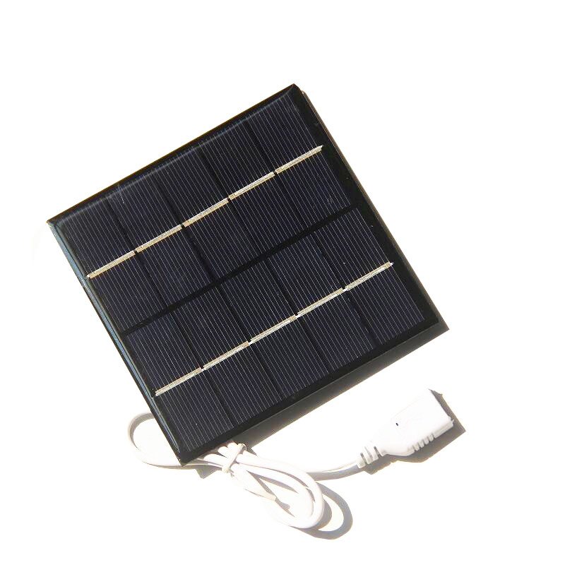 Outdoor Portable 1.2Watt Solar Charger Panel for Cell Phone Mobile Power Battery Charging