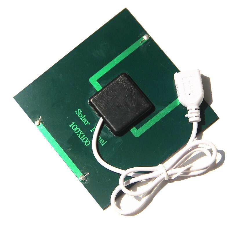 Outdoor Portable 1.2Watt Solar Charger Panel for Cell Phone Mobile Power Battery Charging