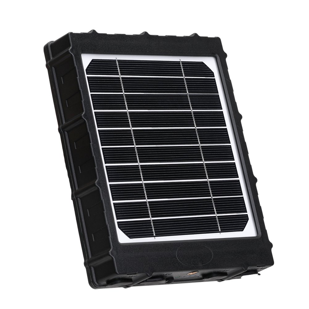 High Quality Seal Waterproof Ip66 3w Hunting Camera Solar Panel With Battery 6v 9v 12v Output Dc5521 Type-C